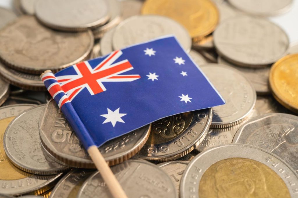 stack-coins-with-australia-flag-white-background-flag-white-background